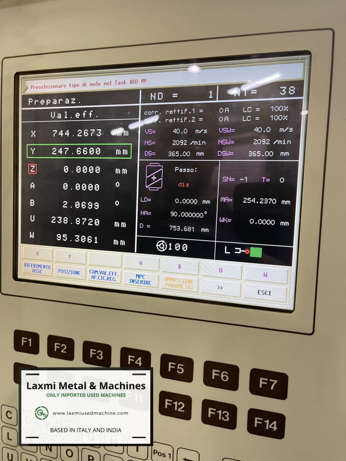 7 AXIS CNC GEAR & PROFILE GRINDER, NILES - ZP12 - Laxmi Metal ...